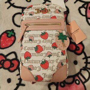 Viral Juicy Couture white strawberry cross body 💖